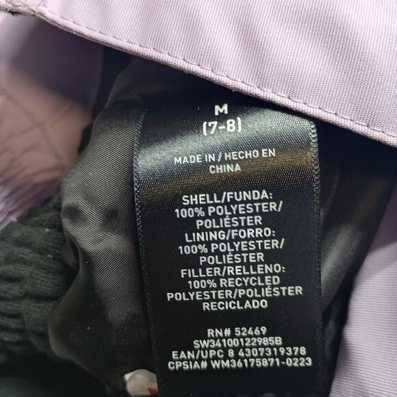 Swiss Tech Girls Waterproof Padded Knee Snow Pants - Picture 8 of 10